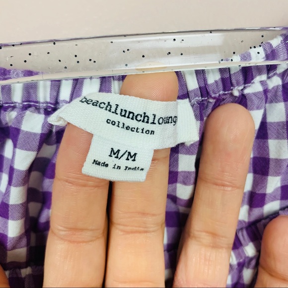 Beach•lunch•lounge gingham top - Picture 5 of 6